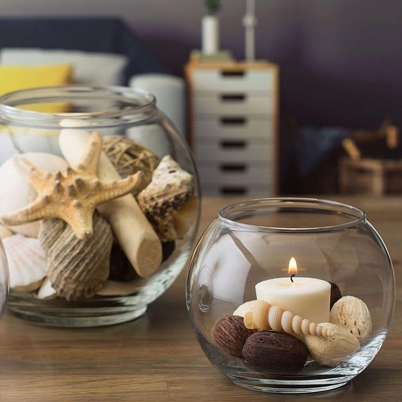 Other - Set of 10 Beautiful Decorative Glass Bowls - 4"